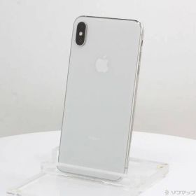 〔中古品〕 iPhoneXS Max 256GB シルバー MT6V2J／A SIMフリー【377】