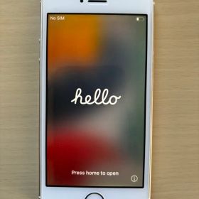 【中古】iPhoneSE 64GB ゴールド