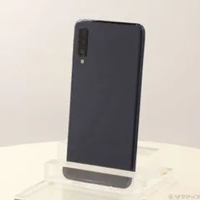 〔中古品〕 GALAXY A7 64GB ブラック SM-A750C 楽天 SIMフリー【295】