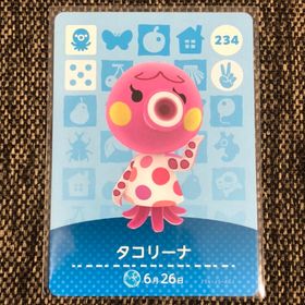 ニンテンドウ(任天堂)の新品 amiiboカード タコリーナ No234 第3弾 どうぶつの森 あつ森(その他)