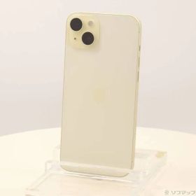 ソフマップ 〔中古品〕 iPhone15 Plus 128GB イエロー MU0A3J／A SIMフリー【269】