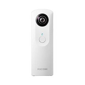 RICOH デジタルカメラ RICOH THETA m15 (ホワイト) 全天球 360度カメラ 091(中古品)