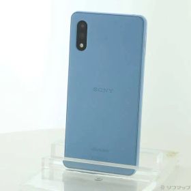 〔中古品〕 Xperia Ace II 64GB ブルー SO-41B docomoロック解除SIMフリー【349】