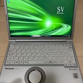 【良品/累積5020時間】Panasonic Let’s note CF-SV9 Windows11 SSD256GB メモリ8GB Core i5 軽量 高速 パソコン ノートPC パナソニック レッツノート SIMフリー すぐ使える