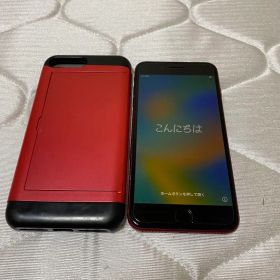 iPhone 8plus 64gb Sim フリーレッド ケース付き