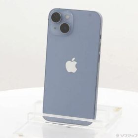 〔中古品〕 iPhone14 128GB ブルー MPVJ3J／A SIMフリー【371】