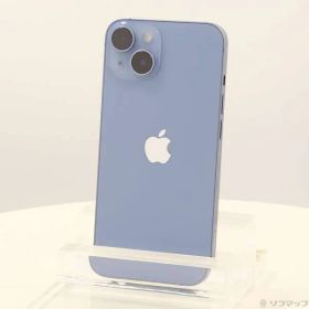 〔中古品〕 iPhone14 128GB ブルー MPVJ3J／A SIMフリー【348】