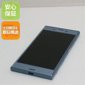超美品 602SO Xperia XZs ブルー 即日発送 スマホ SONY ソフトバンク 本体 白ロム 土日祝発送OK 02000