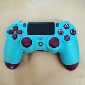 美品 PS4/ PS4コントローラー/ DUALSHOCK4/ベリーブルー/ゲオ限定/専売品/純正/ SONY/ コントローラー■□動作確認済み□■