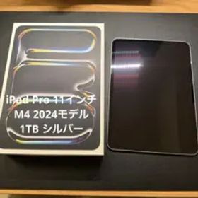 Apple iPad Pro (M4) 11インチ 1TB Wi-Fi シルバー