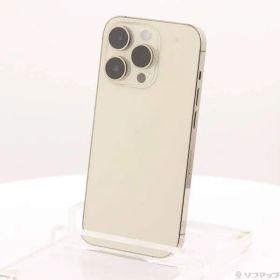 〔中古品〕 iPhone14 Pro 256GB ゴールド MQ173J／A SIMフリー【198】