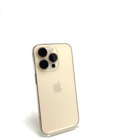【全額返金保証】【最速発送】 iPhone 14 Pro 256GB ゴールド SIMフリー 動作確認済 79%