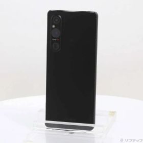 〔中古品〕 Xperia 1 V 256GB ブラック SOG10 au SIMフリー【276】