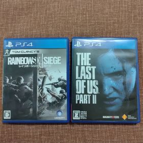 ソニー(SONY)のps4ゲーム2本セット レインボーシックスシージ ラストオブアス2(家庭用ゲームソフト)