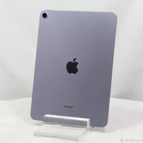 〔中古品〕 iPad Air 第5世代 64GB パープル MME23J／A Wi-Fi【305】