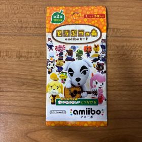 未開封 あつまれ どうぶつの森 amiibo カード 第2弾 1パック