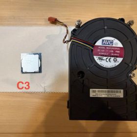 C3美品！Intel Core i5-9500 3GHz + AVC冷却ファン！