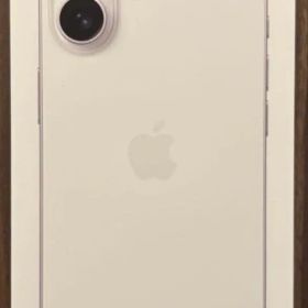 【新品未開封】 iPhone16 ホワイト SIMフリー + 限定AirTag有