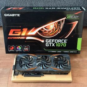 GIGABYTE GTX1070 8GB GV-N1070G1 動作確認済 箱有