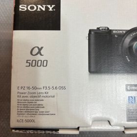 SONY α5000 ミラーレスカメラ 9261
