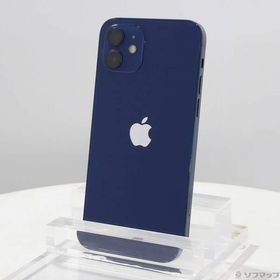 〔中古〕Apple(アップル) iPhone12 64GB ブルー NGHR3J／A SIMフリー〔344-ud〕