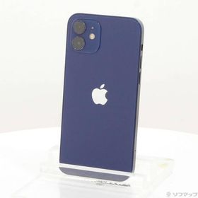 〔中古〕Apple(アップル) iPhone12 64GB ブルー MGHR3J／A SIMフリー〔349-ud〕