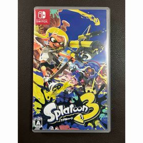 ニンテンドウ(任天堂)のスプラトゥーン3(家庭用ゲームソフト)