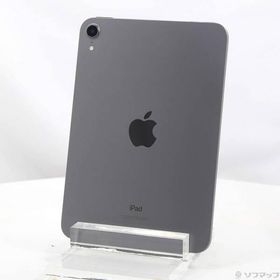〔中古〕Apple(アップル) iPad mini 第6世代 64GB スペースグレイ MK7M3J／A Wi-Fi〔297-ud〕