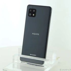 〔中古品〕 AQUOS sense6s 64GB ブラック SH-RM19s 楽天 SIMフリー【262】