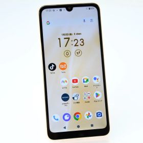 【新品同様】SIMフリー au arrows We2 FCG02 ライトオレンジ