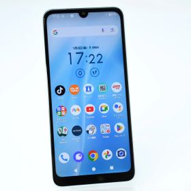 【新品同様】SIMフリー au arrows We2 FCG02 ライトブルー