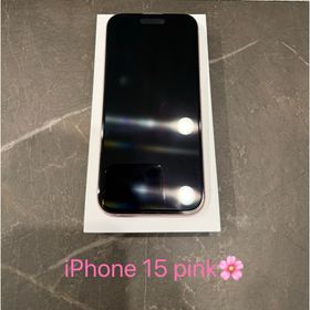 アイフォーン(iPhone)のiPhone 15 ピンク 128GB SIMフリー(スマートフォン本体)