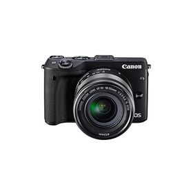 Canon ミラーレス一眼カメラ EOS M3 レンズキット(ブラック) EF-M18-55mm F3.5-5(中古品)