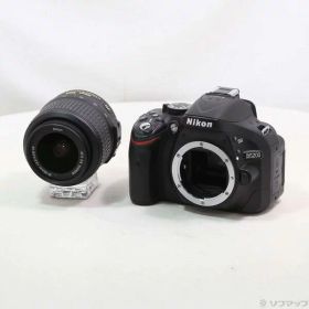 【中古】Nikon(ニコン) 期間特価対象品 NIKON D5200 18-55 VR レンズキット ブラック 【297-ud】