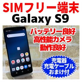 SIMフリー Galaxy S9 64GB チタニウムグレー 電池良好