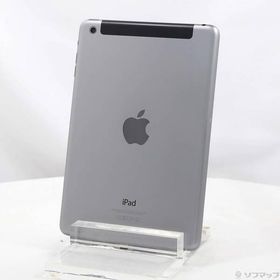〔中古〕au iPad mini 2 128GB スペースグレイ ME836JA／A au〔258-ud〕