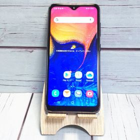 au Galaxy A20 SCV46 Black 713