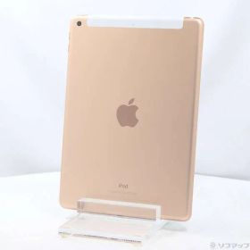 〔中古品〕 iPad 第6世代 32GB ゴールド MRM02J／A docomoロック解除SIMフリー【371】