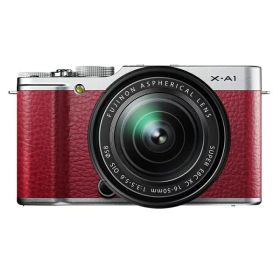 【中古】【1年保証】【美品】FUJIFILM X-A1 16-50mm レンズキット レッド
