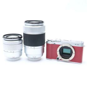 【中古】 《並品》 FUJIFILM X-A1 ダブルズームレンズキット レッド [ デジタルカメラ ]