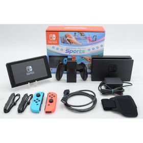 [中古][ソフト欠品]Nintendo Switch / Nintendo Switch Sports セット[Joy-Con(L)ネオンブルー/(R)ネオンレッド] HAD-S-KABGR[ソフト欠品]