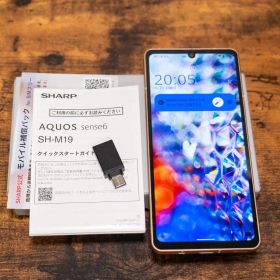 AQUOS sense6 SH-M19 128GB ライトカッパー（C）