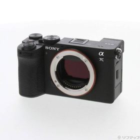 〔中古〕SONY(ソニー) α7C II ボディ ブラック ILCE-7CM2〔262-ud〕