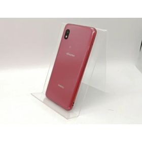 【中古】SAMSUNG docomo 【SIMロック解除済み】 Galaxy A21 レッド 3GB 64GB SC-42A【高崎モントレー】保証期間1ヶ月【ランクC】