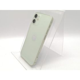 【中古】Apple docomo 【SIMロック解除済み】 iPhone 12 mini 64GB グリーン MGAV3J/A【高崎モントレー】保証期間１ヶ月【ランクC】