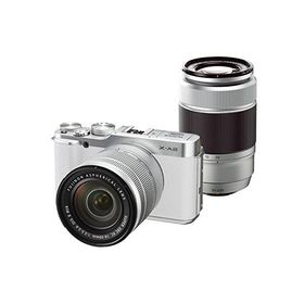 FUJIFILM ミラーレス一眼 X-A2 ダブルズームレンズキット ホワイト X-A2WH1(中古品)