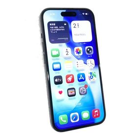 中古 Apple iPhone15 128GB ブラック MTMH3J／A SIMフリー ネットワーク利用制限▲判定