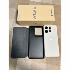 モトローラ(Motorola)のmotorola edge 50s pro A402MO バニラクリーム(スマートフォン本体)