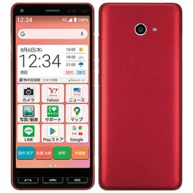 【中古】【安心保証】 Y!mobile A001KC レッド