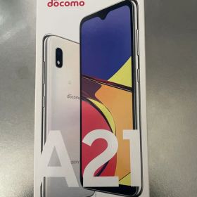 docomo Galaxy A21 ホワイト